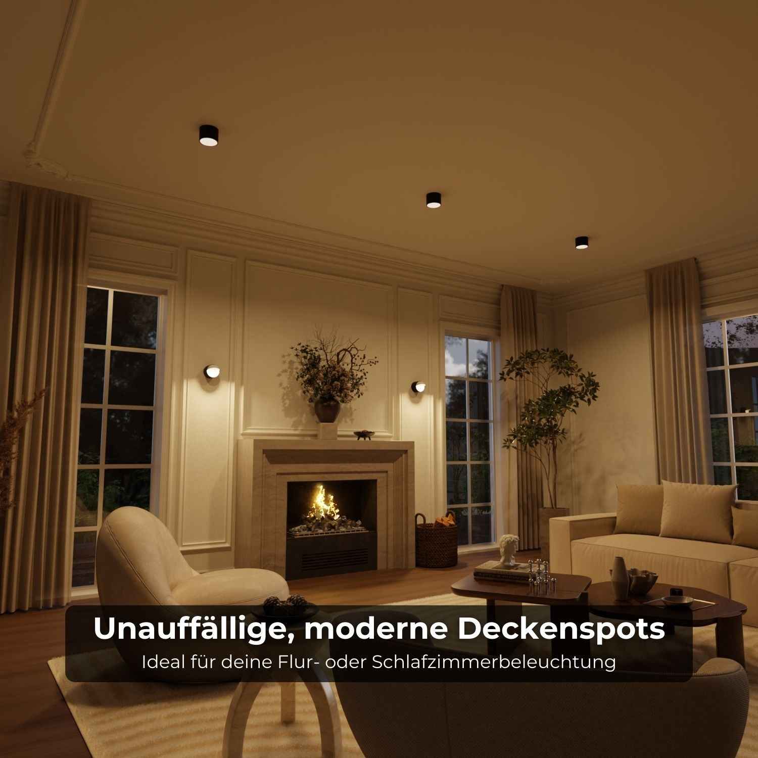 Bela Ceiling Lamp | LED, Adjustable Light 2700K