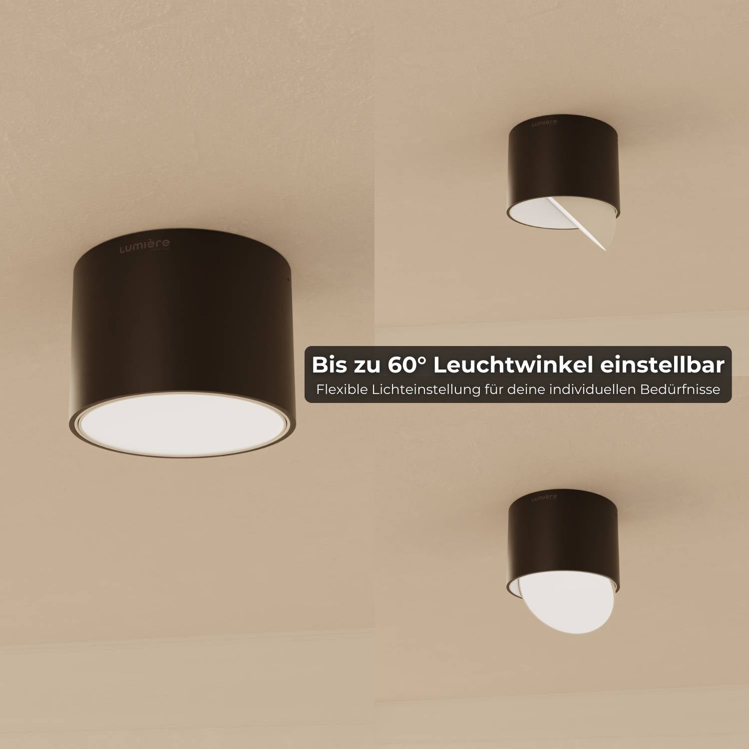Bela Ceiling Lamp | LED, Adjustable Light 2700K