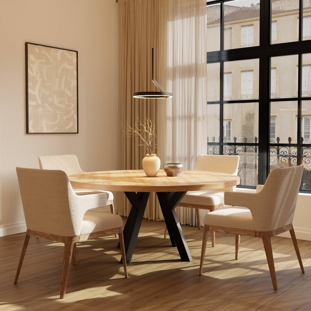 Nero Pendant Light | Adjustable Height, Elegant Up- & Downlight