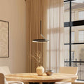 Nero Pendant Light | Adjustable Height, Elegant Up- & Downlight