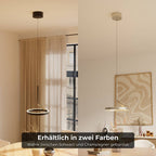 Nero Pendant Light | Adjustable Height, Elegant Up- & Downlight