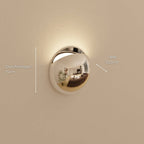 Bela Wall Light | Modern Chrome Finish, IP65 Weatherproof
