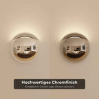Bela Wall Light | Modern Chrome Finish, IP65 Weatherproof