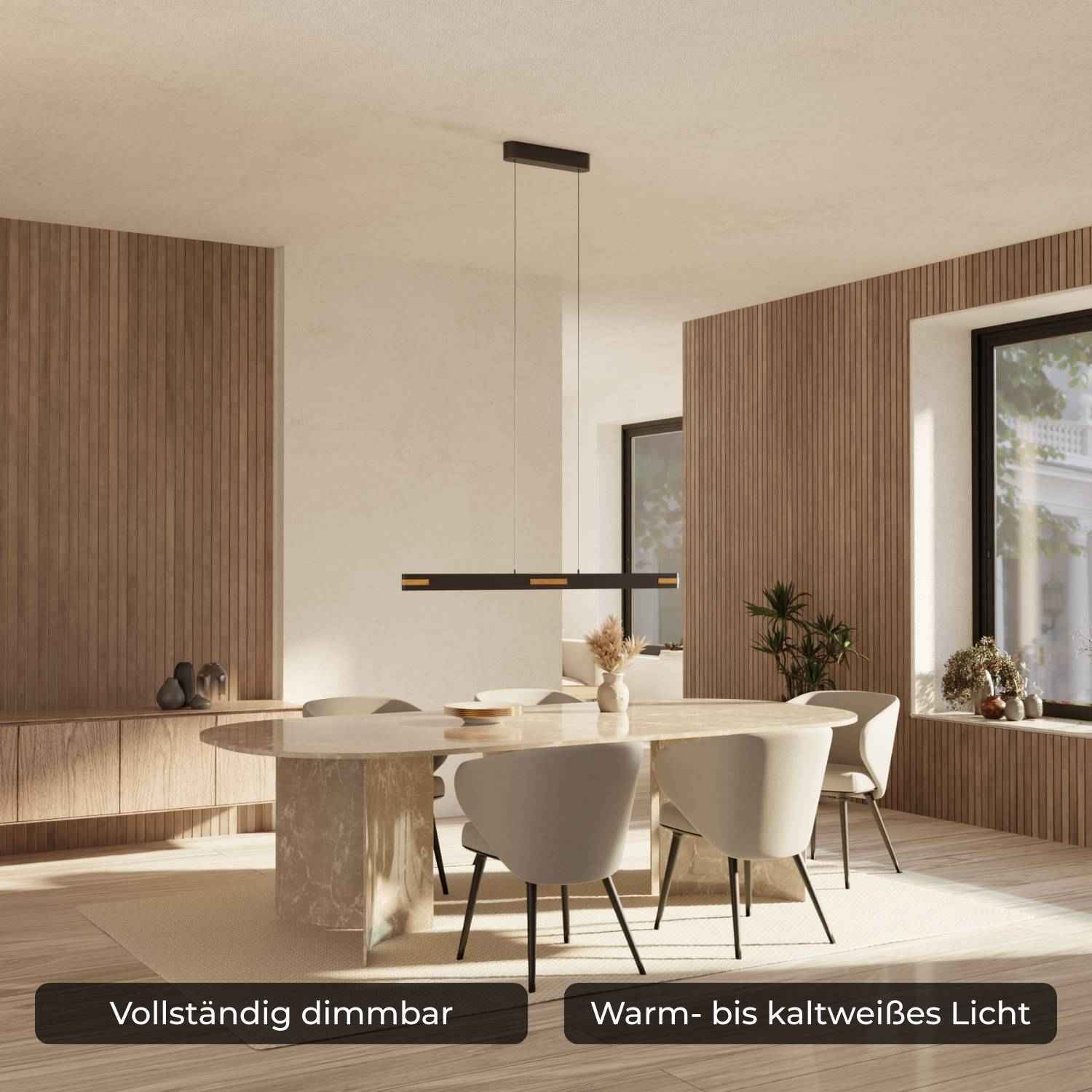 Rivo Pendant Light | Real Wood, Minimalist Design