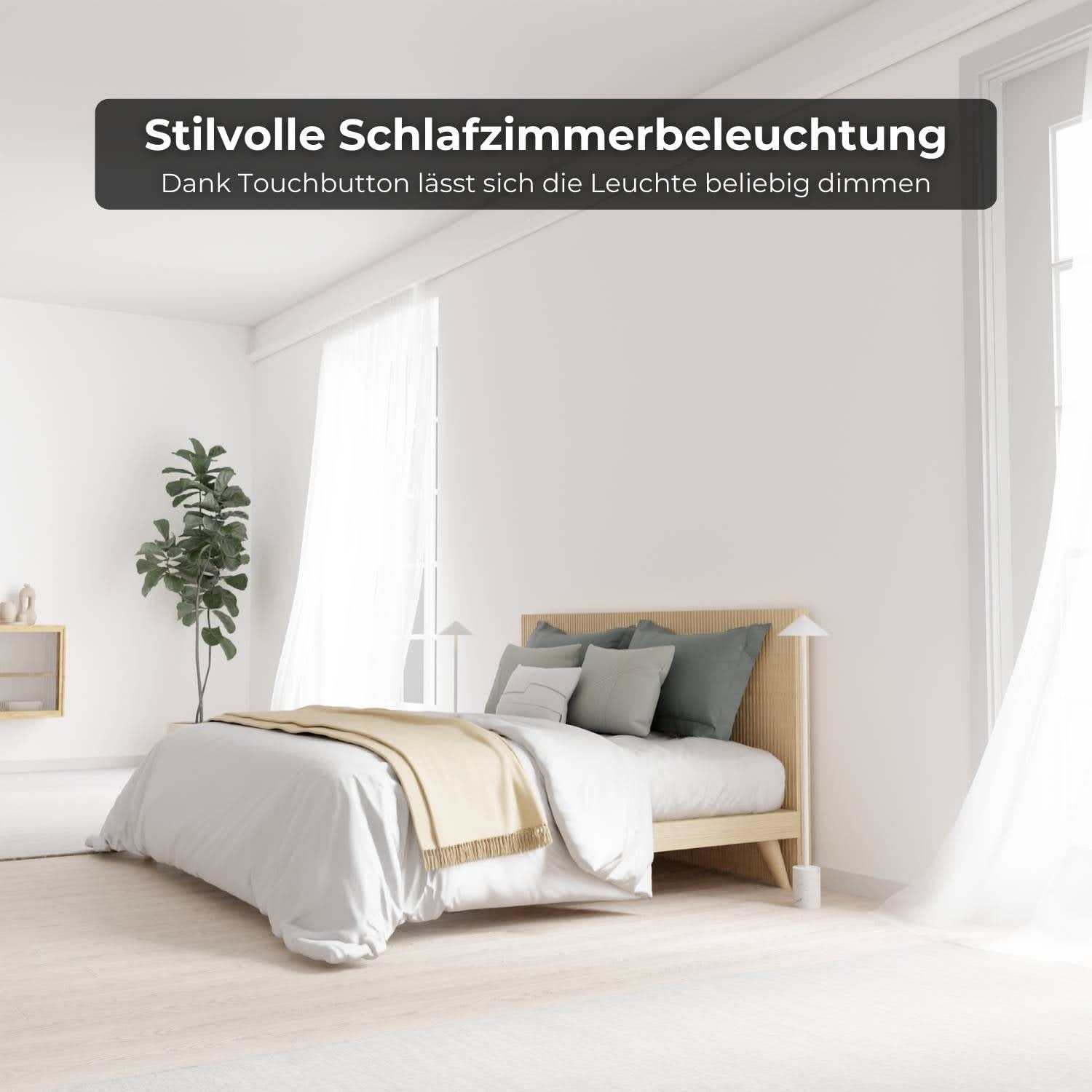 Bello Battery Floor Lamp | Cordless, IP54 Waterproof