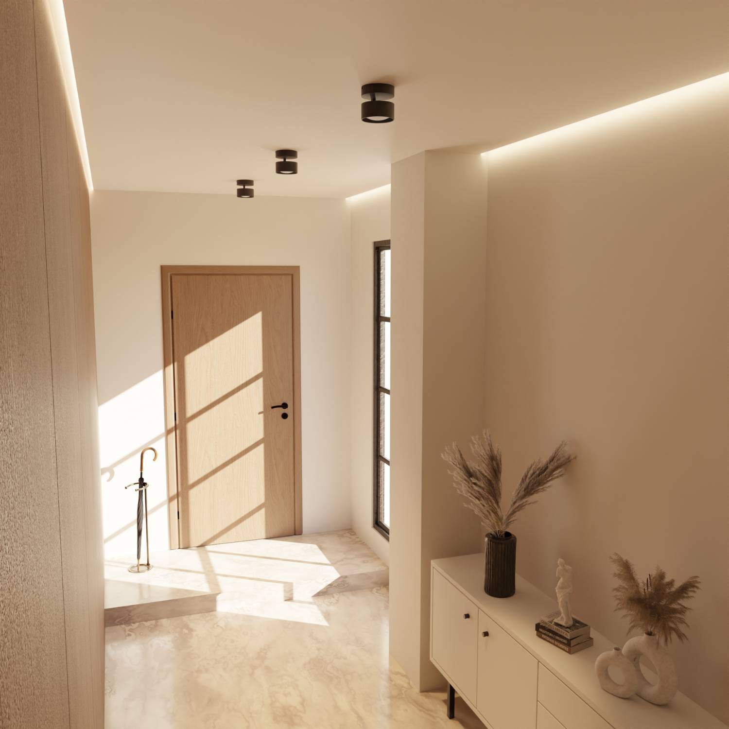 Sava Ceiling Light | Modern Cylindrical Design, Up-Down Illumination
