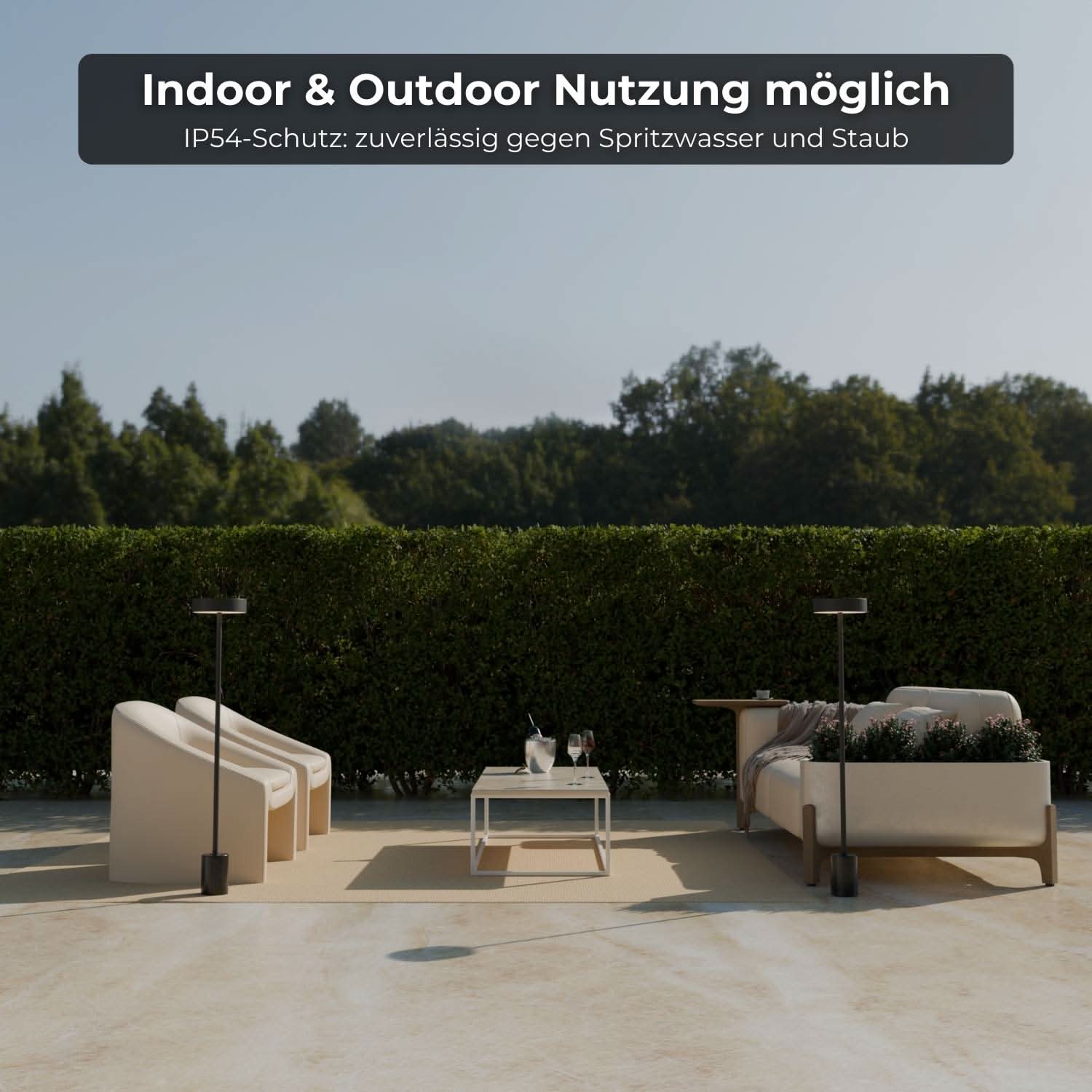 Belo Battery Floor Lamp | Modern Design, Energy Efficient