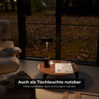 Bello Battery-Powered Floor Lamp | IP54 Waterproof, 6000 mAh Battery
