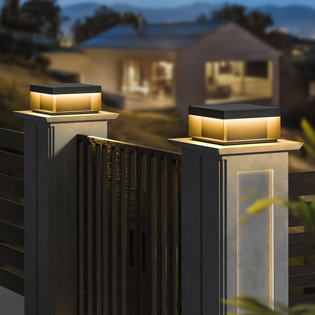 Lumioran - Solar Garden Pillar Lamp