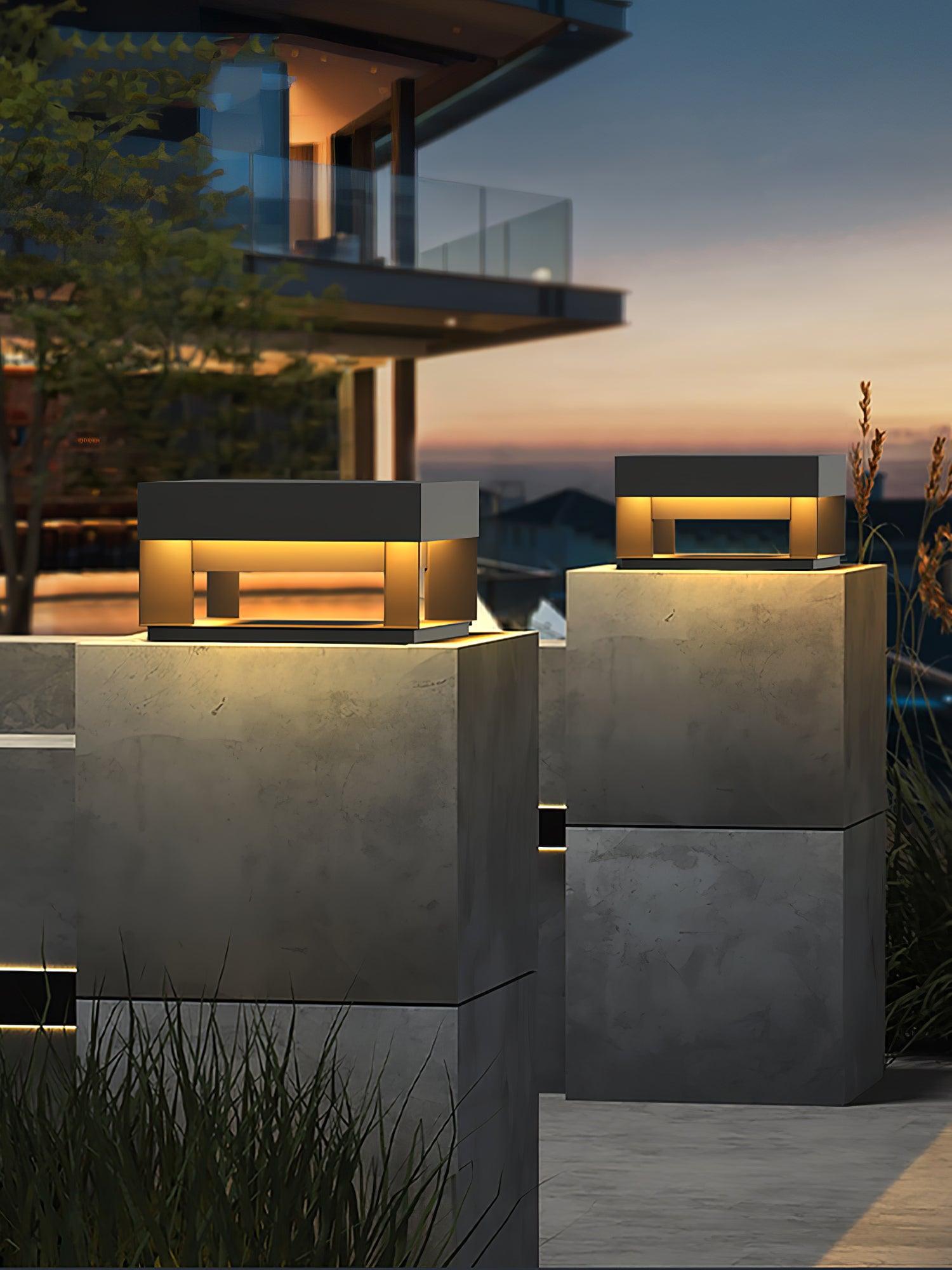 Lumioran - Solar Garden Pillar Lamp
