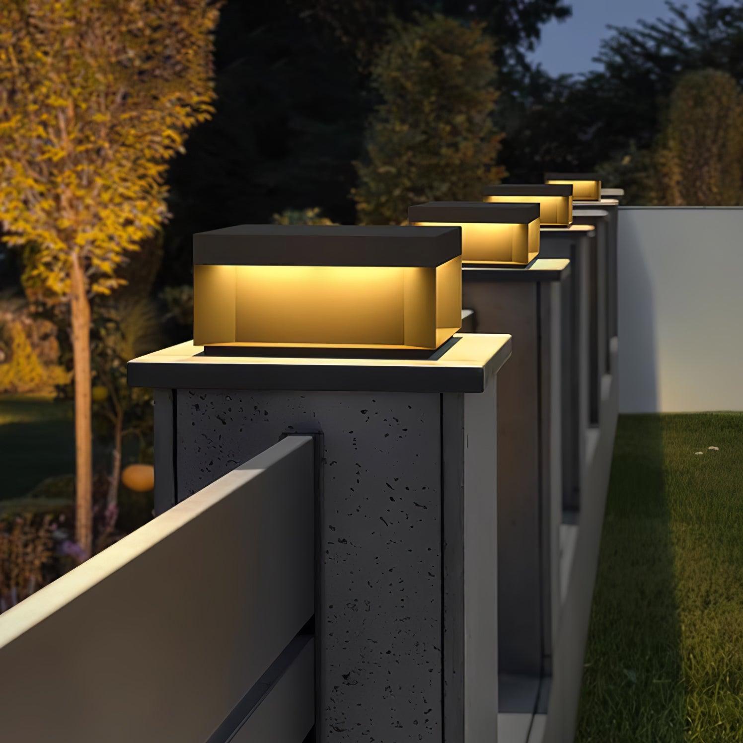Lumioran - Solar Garden Pillar Lamp