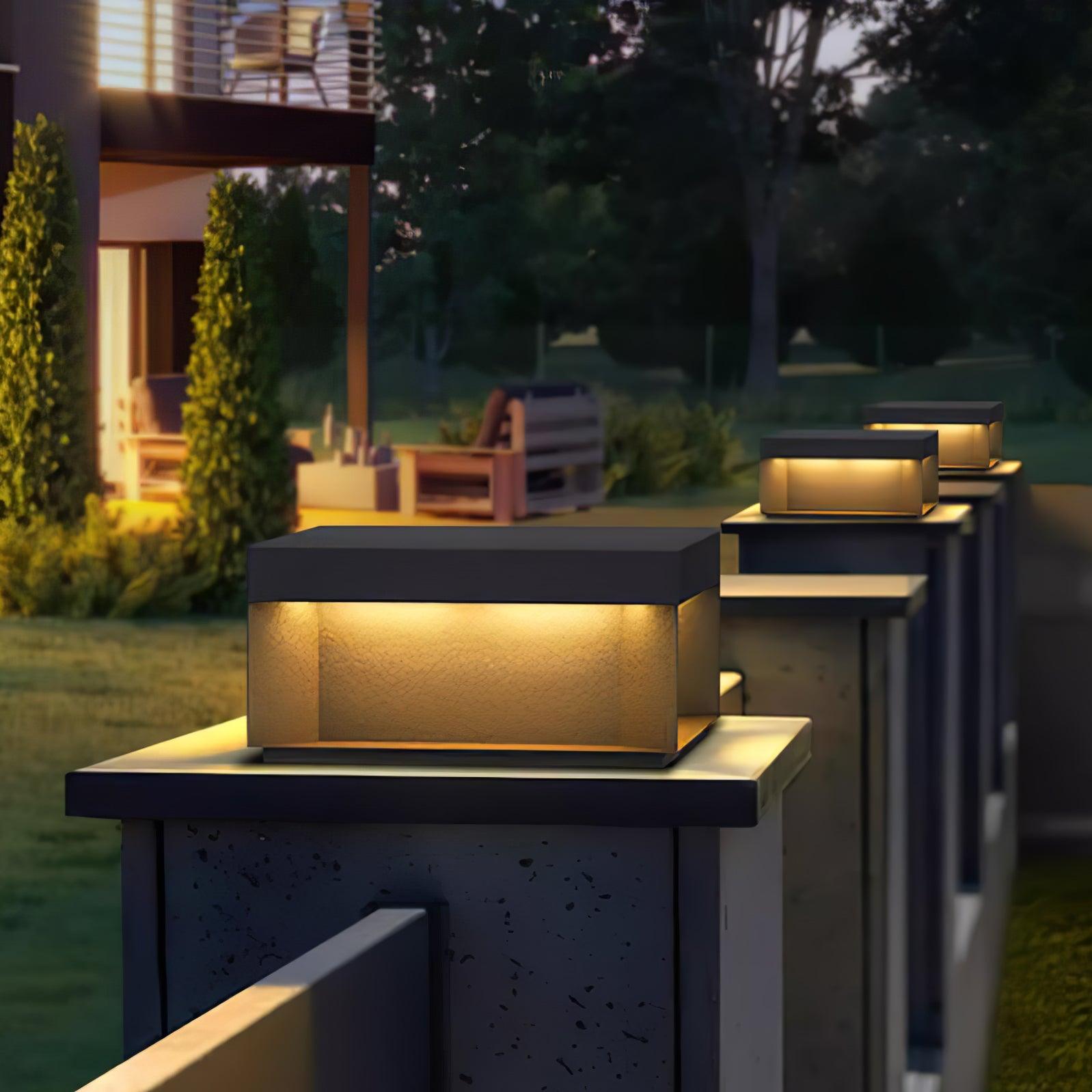 Lumioran - Solar Garden Pillar Lamp