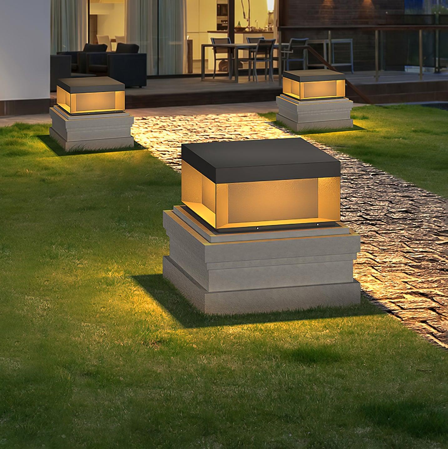 Lumioran - Solar Garden Pillar Lamp
