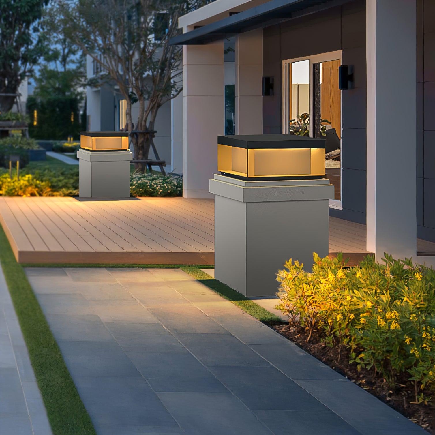 Lumioran - Solar Garden Pillar Lamp