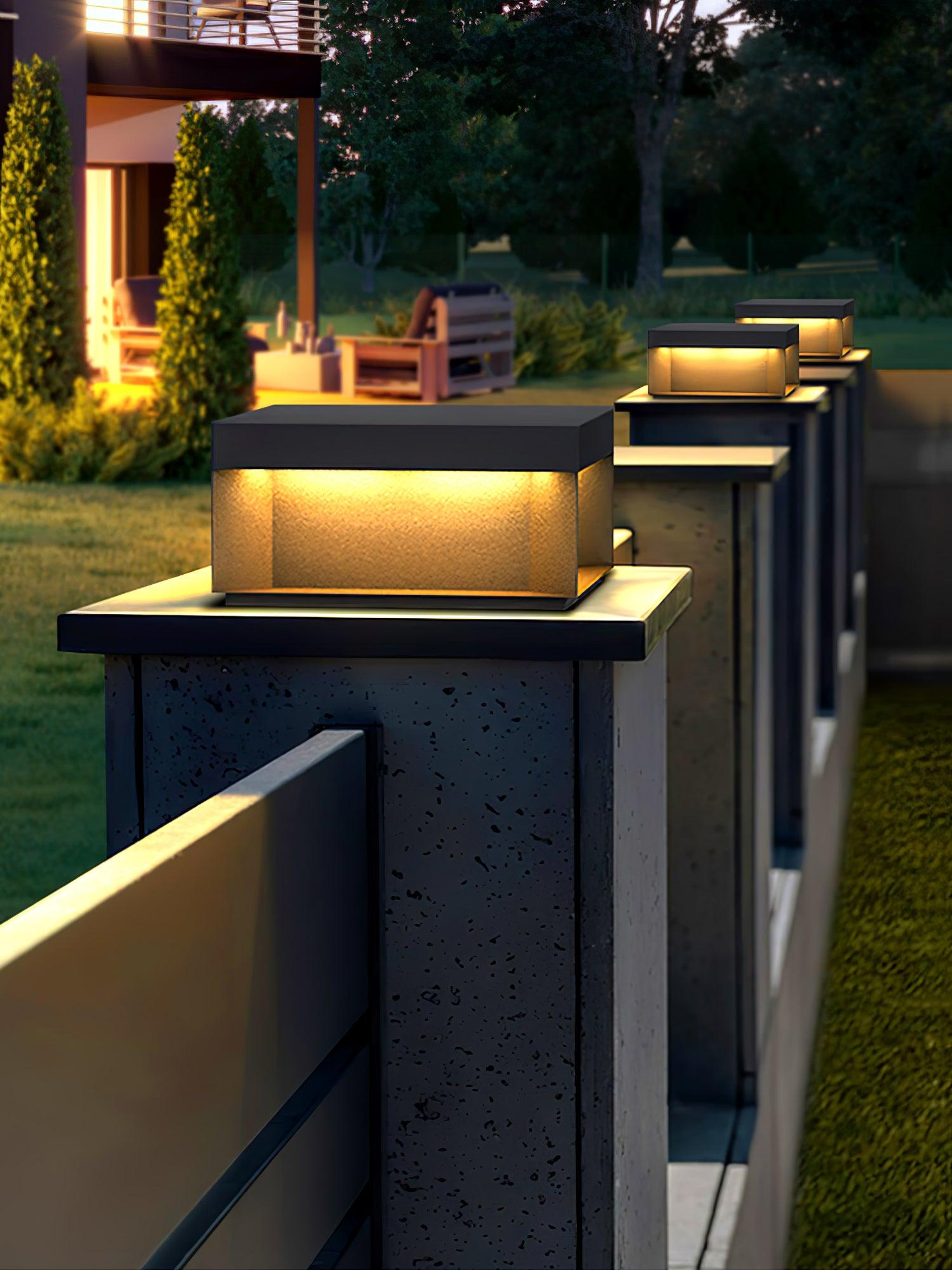 Lumioran - Solar Garden Pillar Lamp