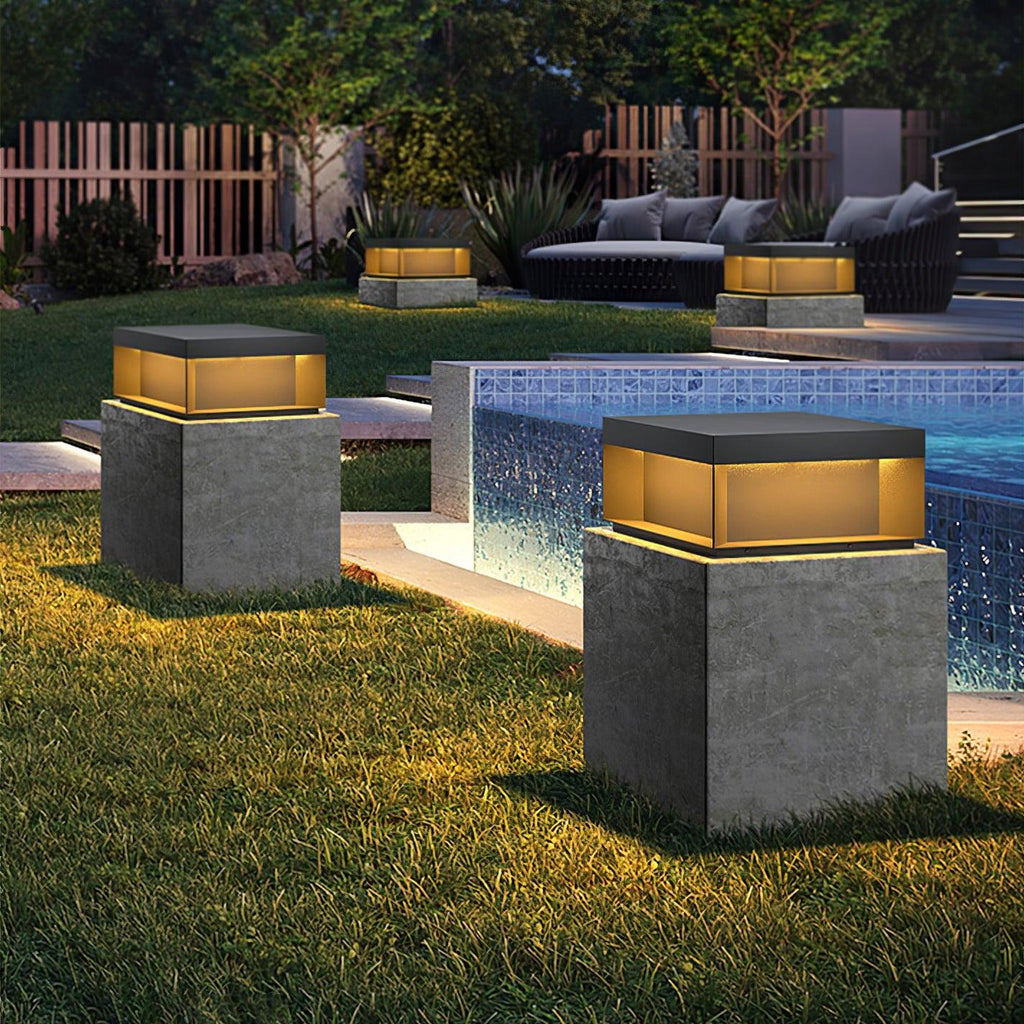 Lumioran - Solar Garden Pillar Lamp