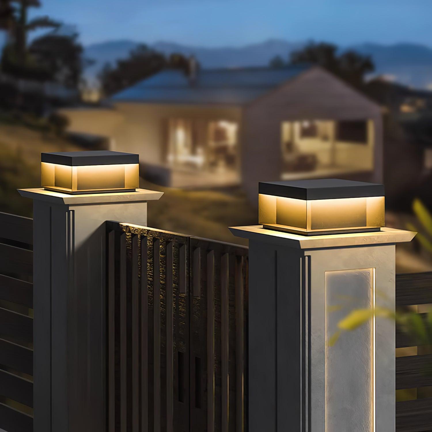 Lumioran - Solar Garden Pillar Lamp