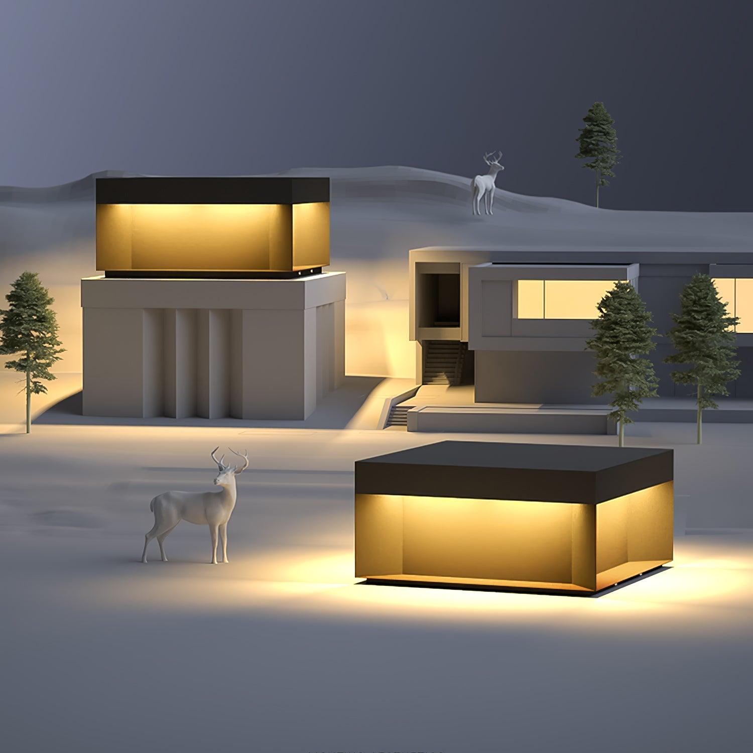 Lumioran - Solar Garden Pillar Lamp