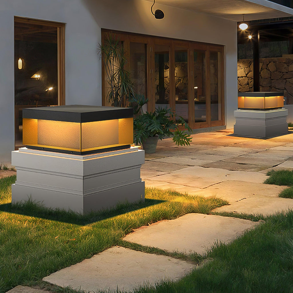 Lumioran - Solar Garden Pillar Lamp