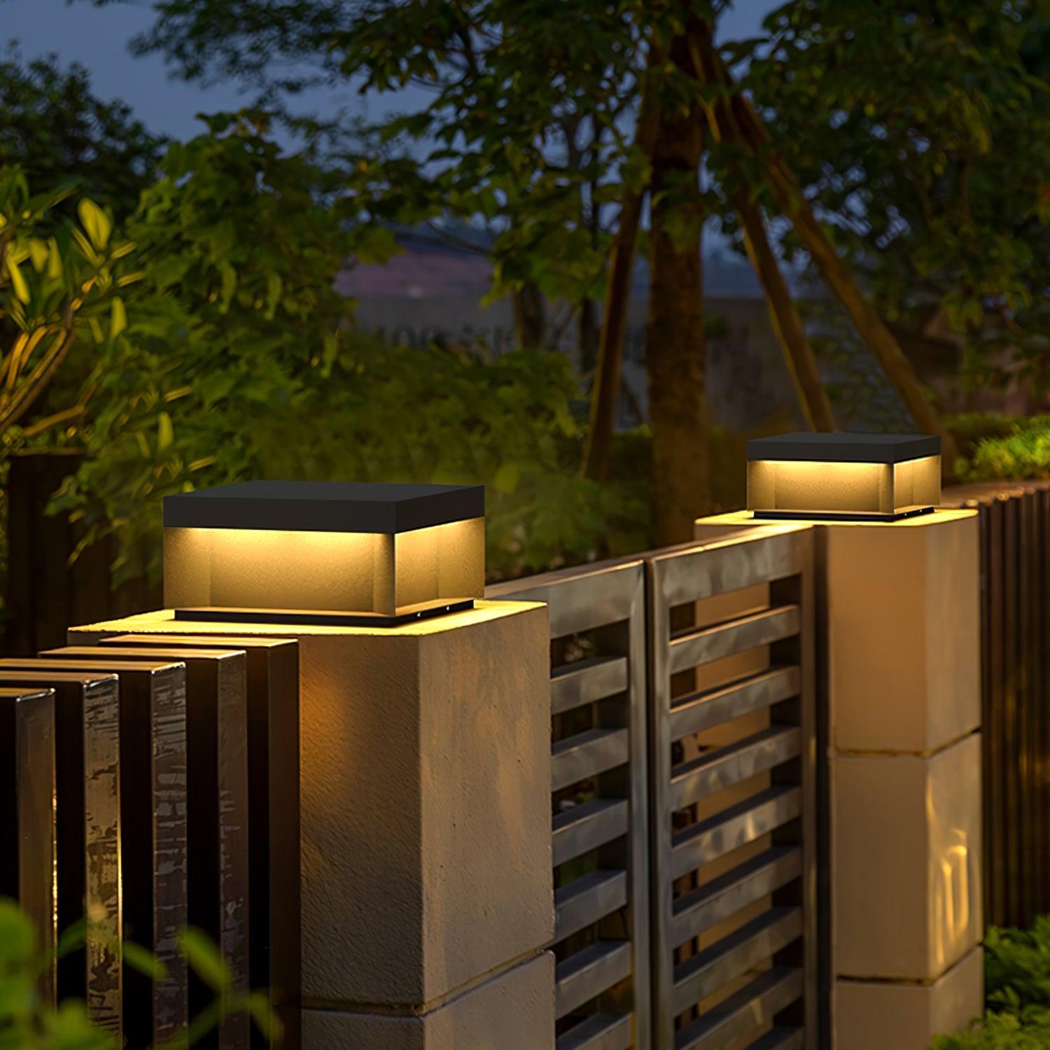 Lumioran - Solar Garden Pillar Lamp