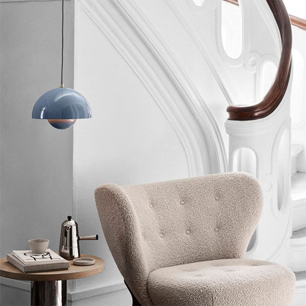 Lumina: Modern Scandinavian Pendant Light with Colored LED Bulbs