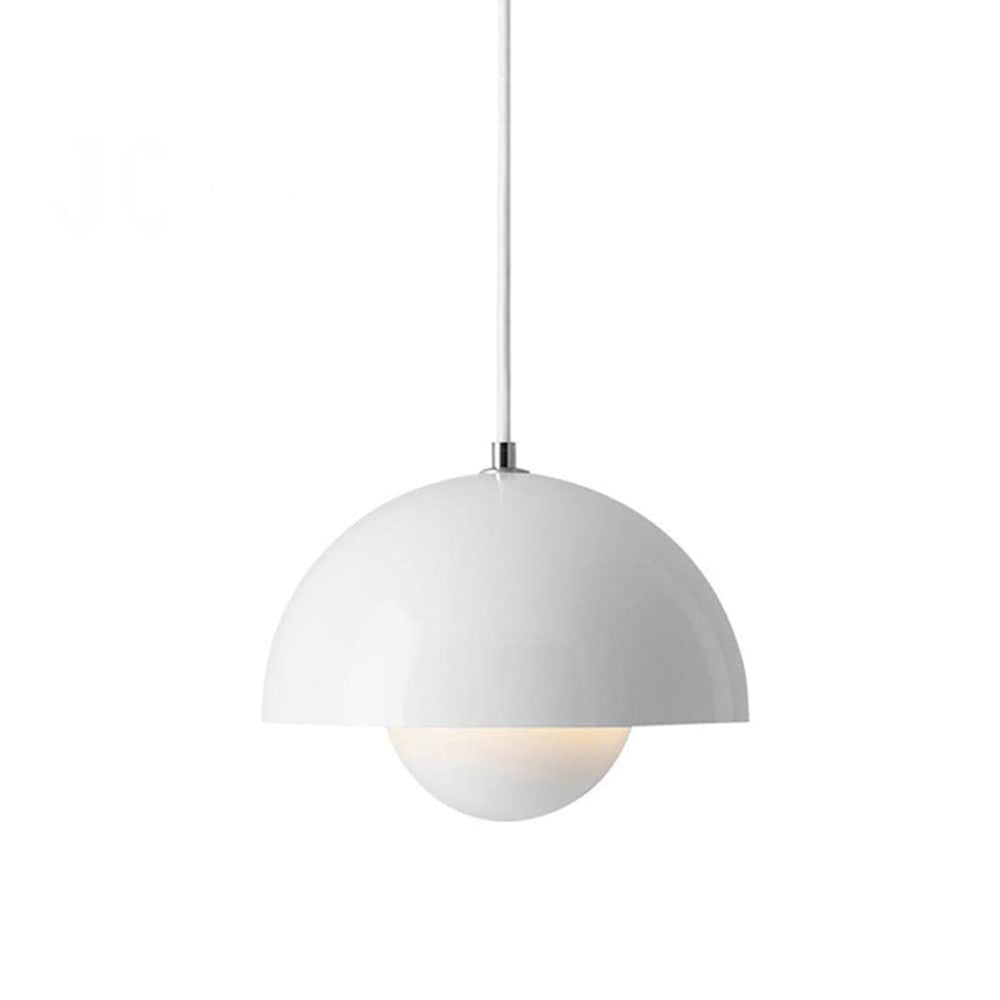 Lumina: Modern Scandinavian Pendant Light with Colored LED Bulbs