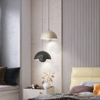 Lumina: Modern Scandinavian Pendant Light with Colored LED Bulbs