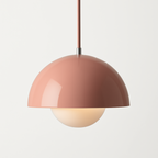 Lumina: Modern Scandinavian Pendant Light with Colored LED Bulbs