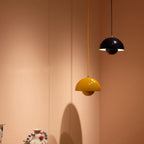 Lumina: Modern Scandinavian Pendant Light with Colored LED Bulbs