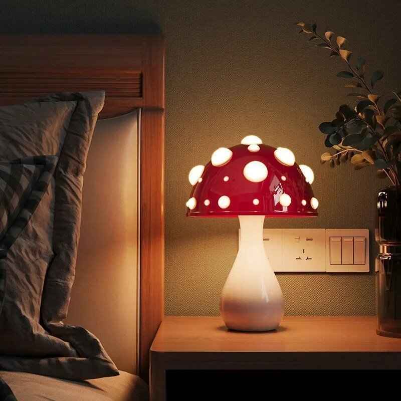 Bello LED Table Lamp | Iconic Amanita Design, Warm White Light