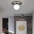 Alura - Golden LED Ceiling Light with Timeless Spherical Design