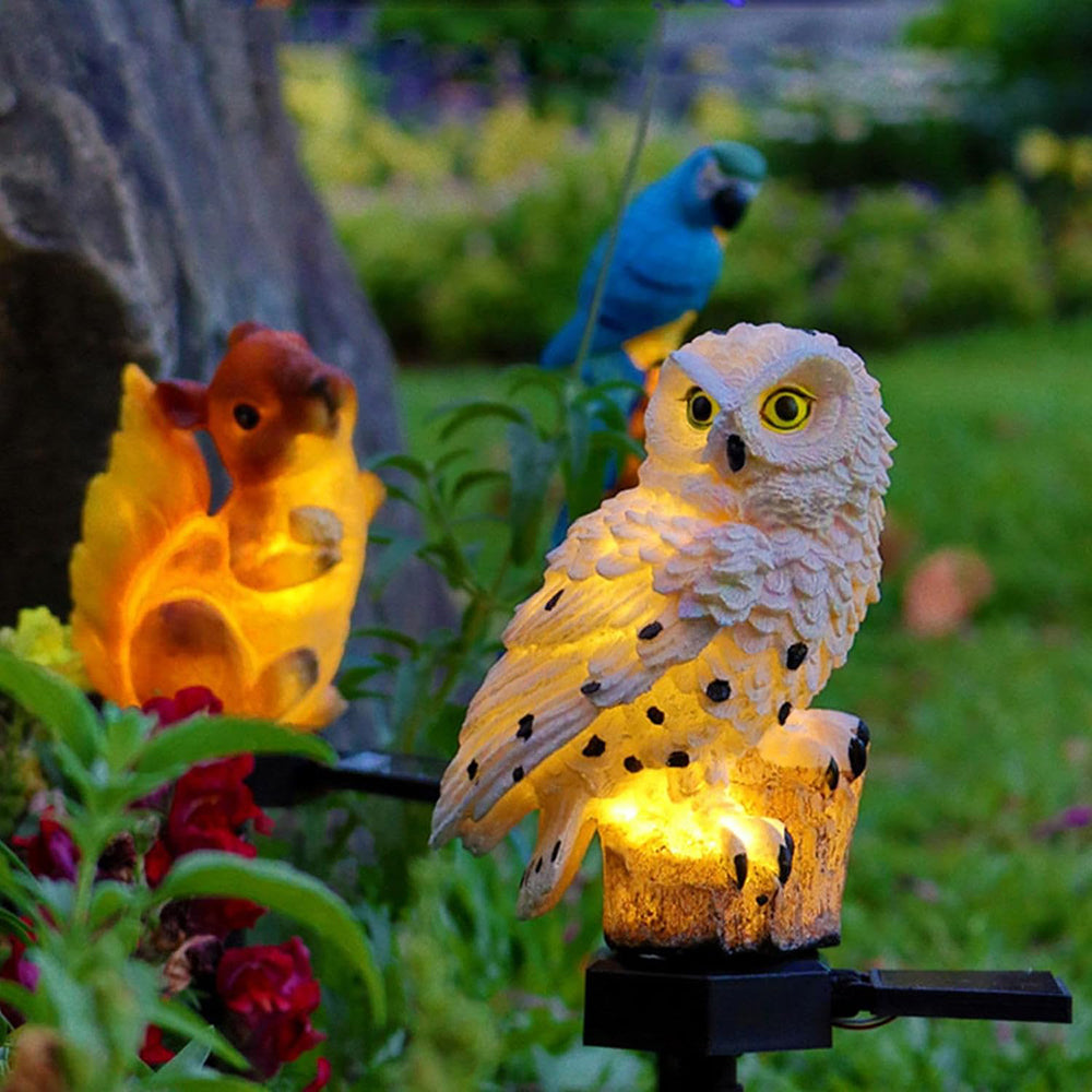 Lumiowl - Solar Owl Garden Lamp
