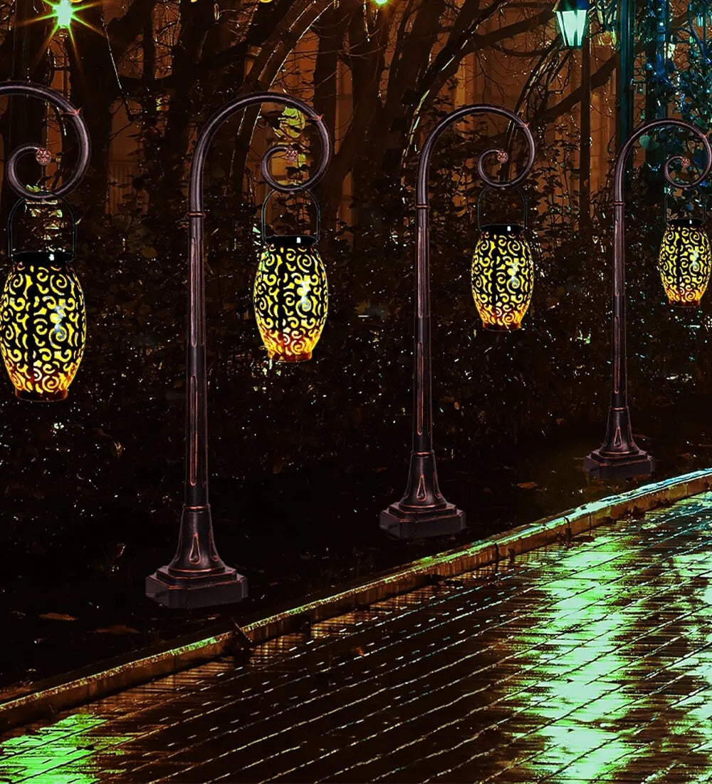 Lumord – Solar LED Garden Lantern for Outdoor Use