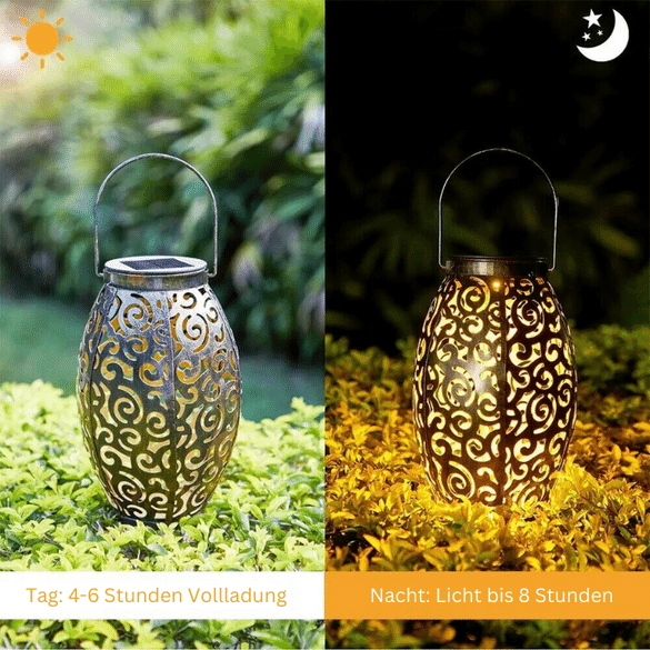 Lumord – Solar LED Garden Lantern for Outdoor Use