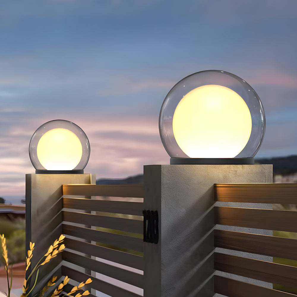 Lunard - Outdoor Pillar Lamp IP65 Waterproof Design