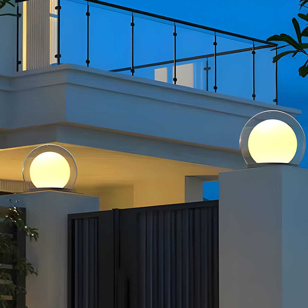 Lunard - Outdoor Pillar Lamp IP65 Waterproof Design