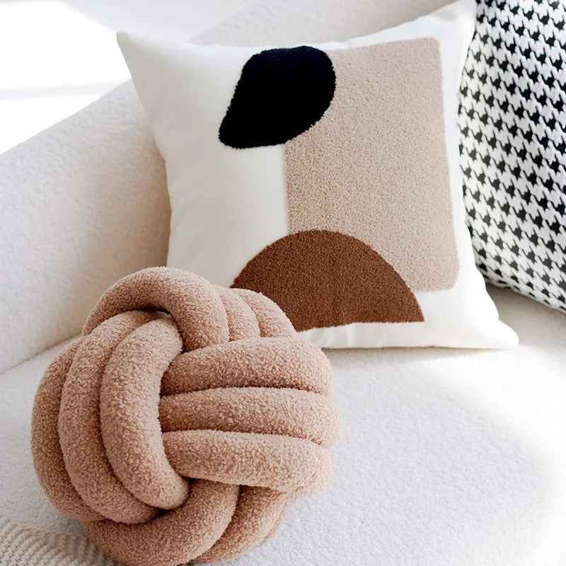 Milo Vintage Patchwork Kussenhoezen | Zacht Polyester, Onzichtbare Rits