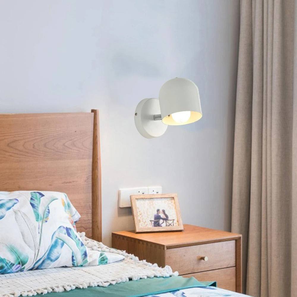 Modern Macaron Dome Wall Sconce LED 1-Light