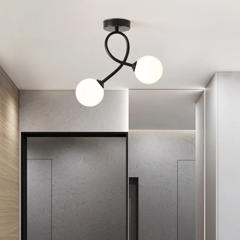 Zenovia - Elegant Simple Ceiling Light Made of Glass