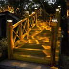 Solar Post Cap Light Waterproof LED Dual Mode Outdoor Fence and Deck Light