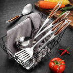 Bistro Keukenhulp Set | Ergonomische RVS Handgrepen, 7-delig