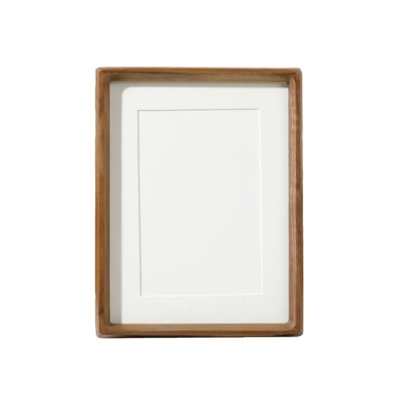 Vico Wooden Photo Frame | Rounded Corners, Walnut or Cherry
