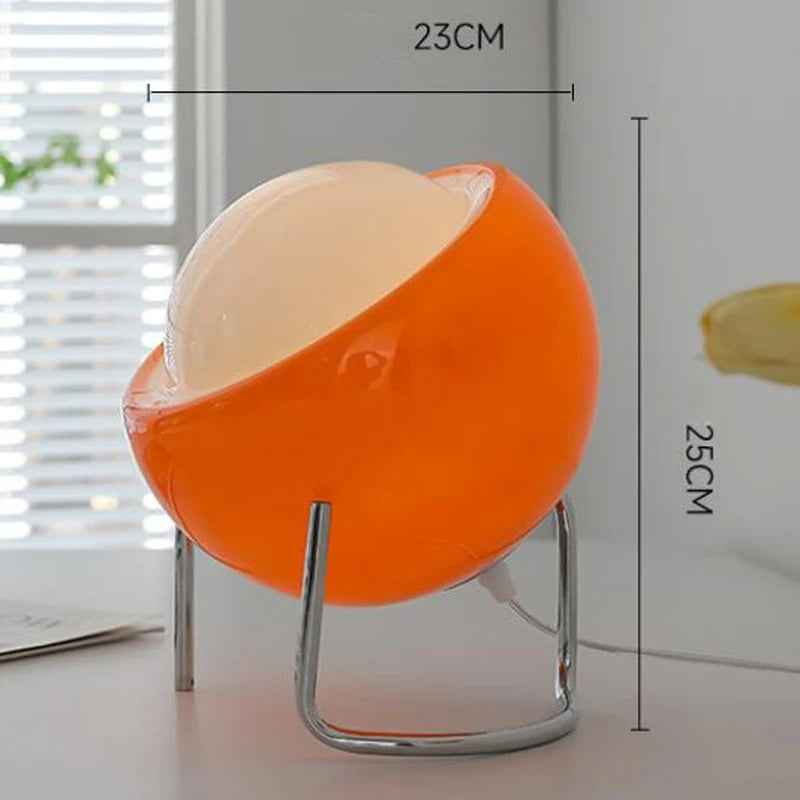 Bela Glass Table Lamp | Bauhaus Design, Warm Ambient Lighting