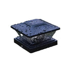 Solar Post Cap Light Waterproof LED Dual Mode Outdoor Fence and Deck Light