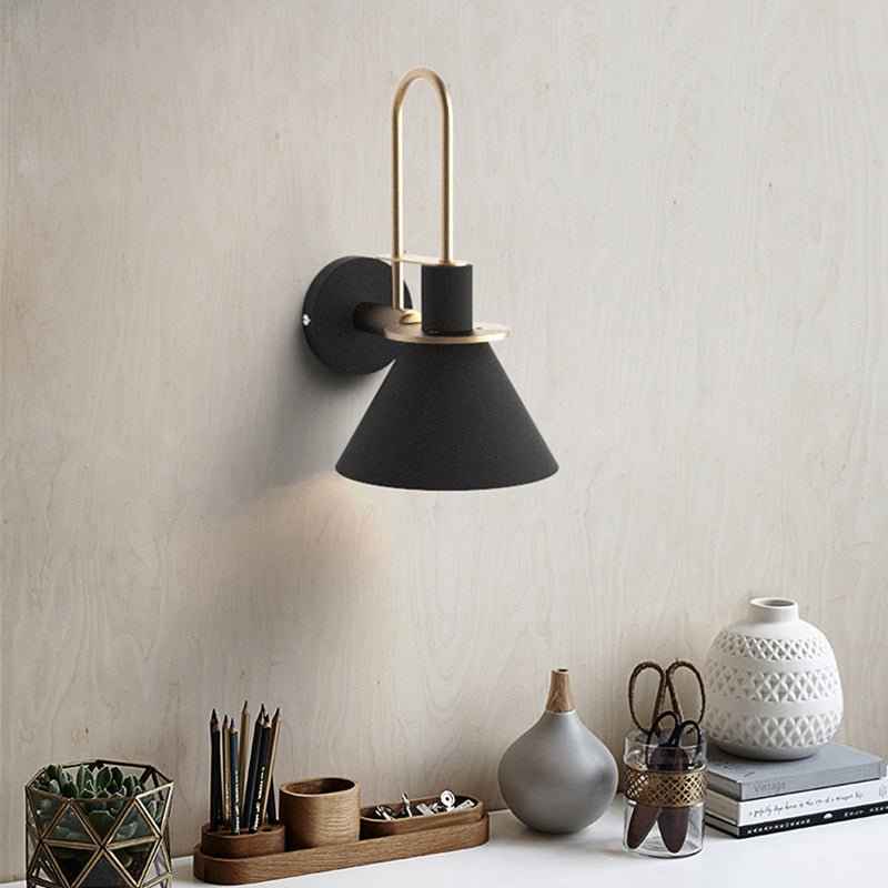 Bela Wall Lamp | Postmodern Metal Design, Warm Ambient Light