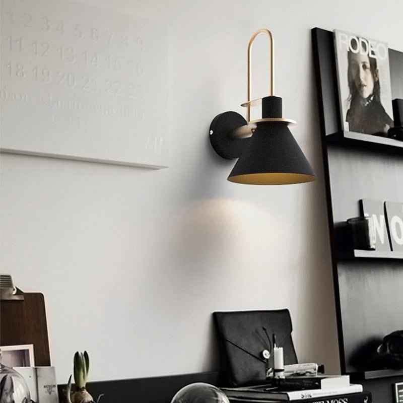 Bela Wall Lamp | Postmodern Metal Design, Warm Ambient Light