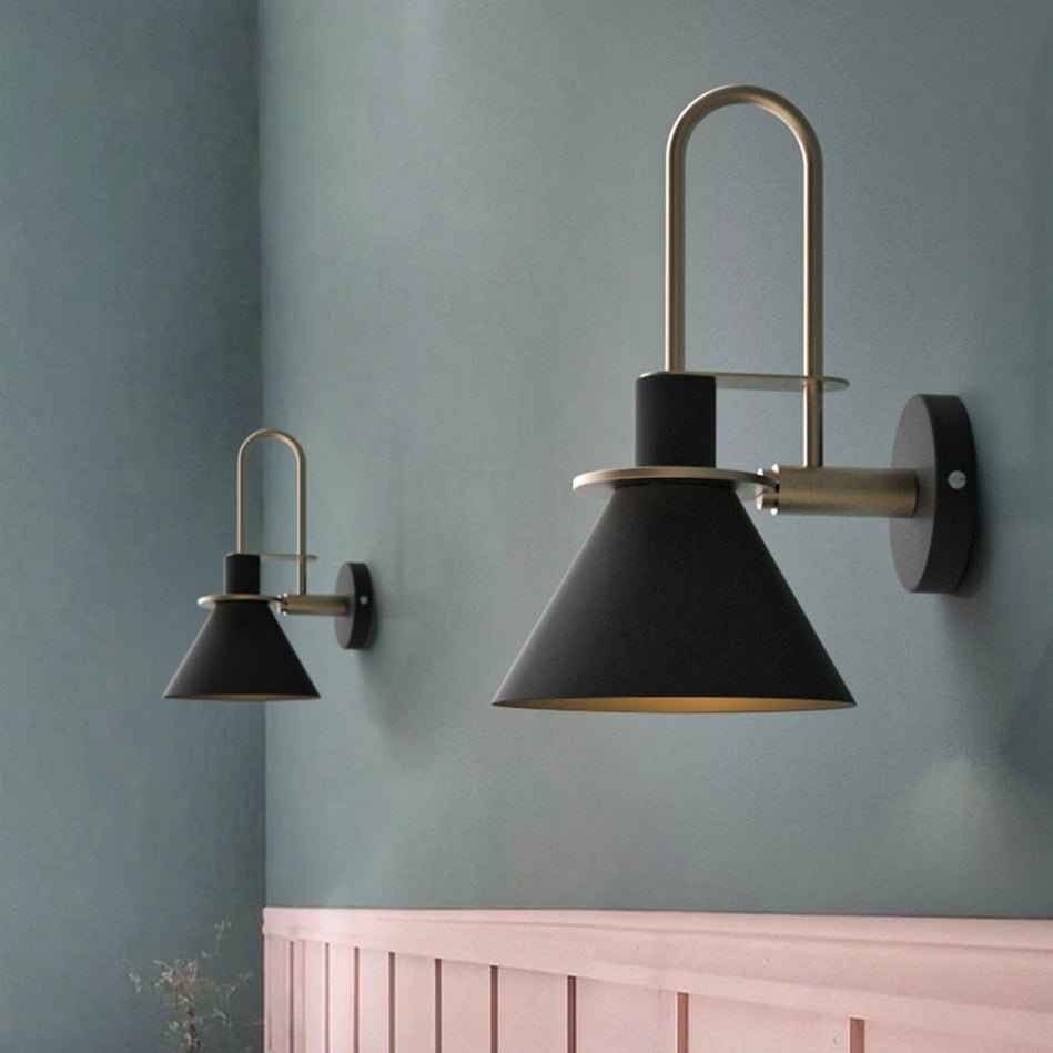 Bela Wall Lamp | Postmodern Metal Design, Warm Ambient Light
