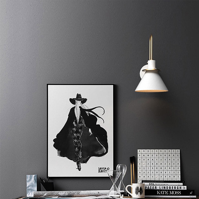 Bela Wall Lamp | Postmodern Metal Design, Warm Ambient Light