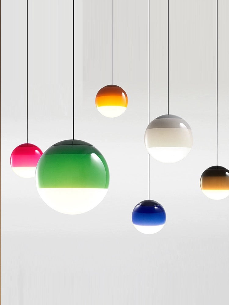 Belo Hanglamp | Gekleurd Glas, E27 Fitting