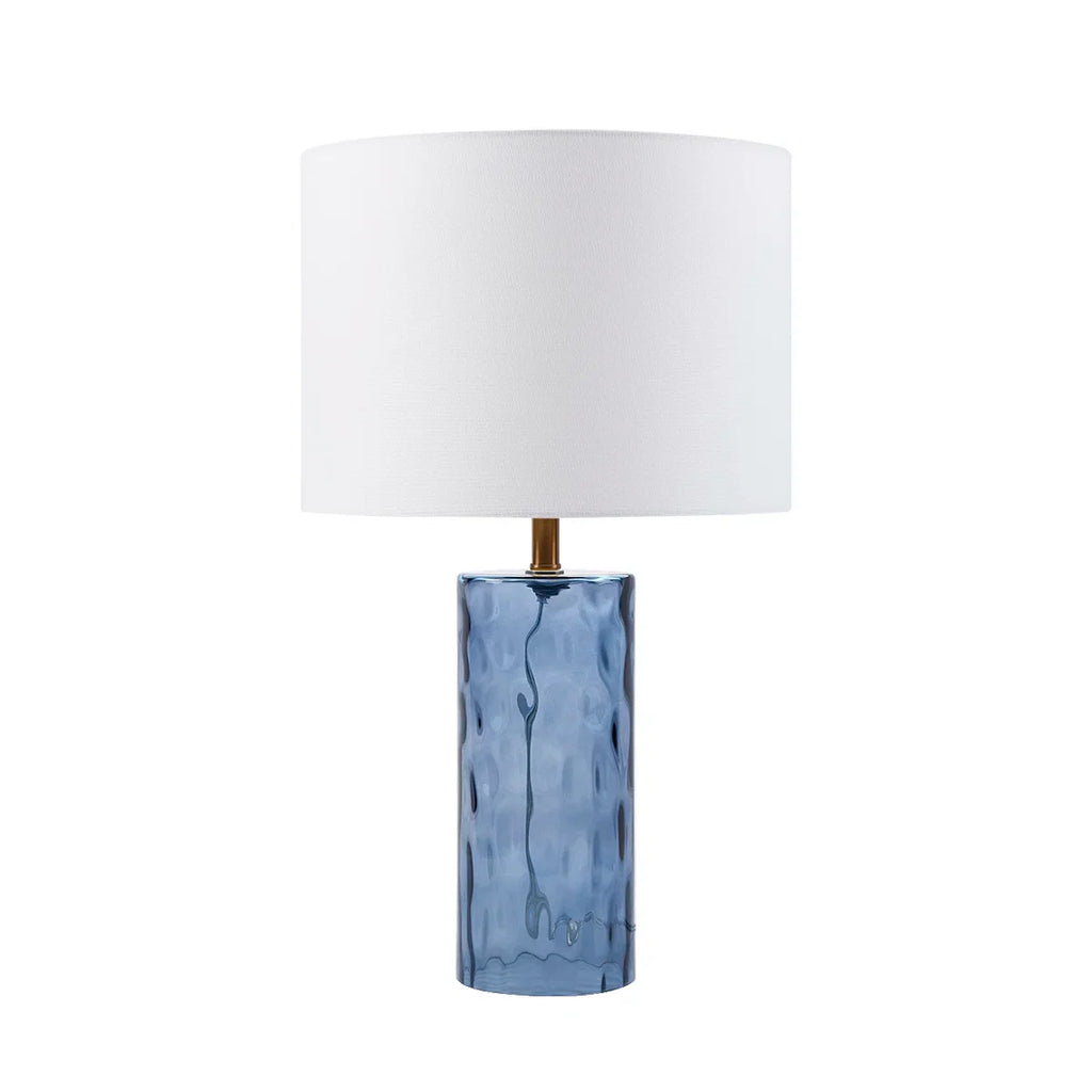 Marina glass table lamp set of 2